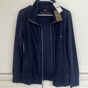Tommy Bahama extra small ocean deep zip up